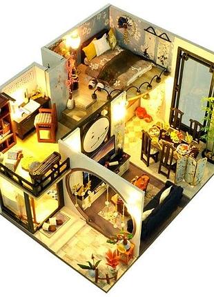 Румбокс домик тень бамбука джяннань diy house bamboo shadow jiangnan интерьерный конструктор roombox td-18