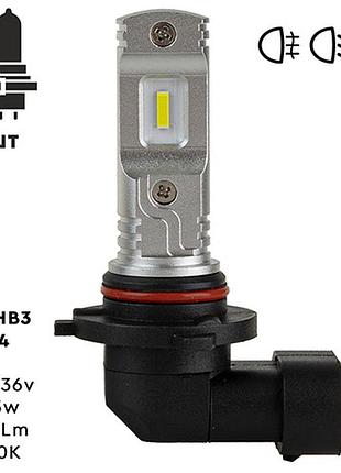 Лампы pulso e84-hb3/hb4/ 2835/9-36v/2x15w/2800lm/6000k