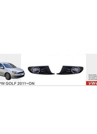 Фары доп.модель vw golf-vi 2008-12/vw-469/9006-12v55w/эл.проводка