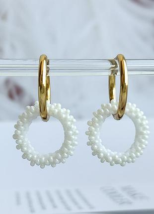 Золотистая круглая 18 мм