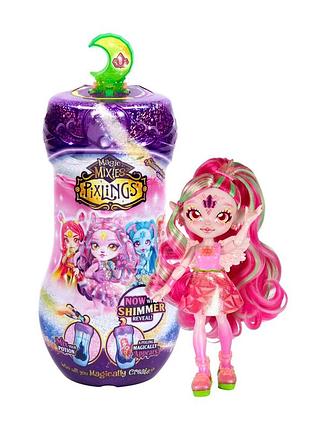 Кукла magic mixies pixlings shimmerverse series reveal faye the fairy pixling фея пикслинг