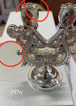 Уцінка знак зодіаку "близнюки" (ржаве кріплення/сліди клею/погана упаковка/місцями відсутнє каміння) elisey