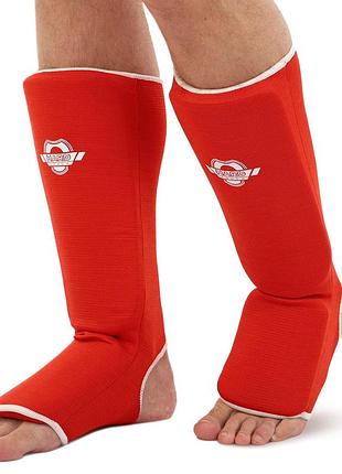 Защита голени и стопы hard touch co-8912 р-р s-xl красный, s