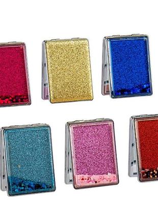 Косметическое зеркальце "сияние", 9,1 см elisey