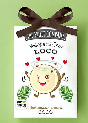 Ароматизатор для шкафа the fruit company coco closet 13 г испания