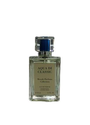 Парфюмированная вода для мужчин morale parfums aqua di classic 100 ml