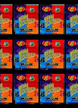 Желейні драже jelly belly bean boozled 6th edition (6 версія), 45 г.