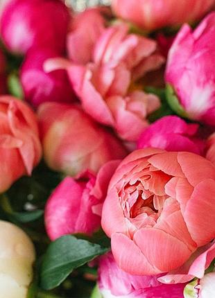 Соєва ароматична свічка у великому чорному кашпо magnolia and peony