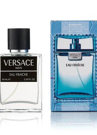Туалетная вода мужская versace man eau fraiche (голограма) тестер 60 мл
