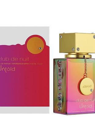 Armaf club de nuit untold парфюмированная вода