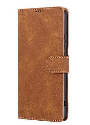 Чохол-книжка для samsung а51 2020 чохол книжка на самсунг а51(sm-a515) коричневий
