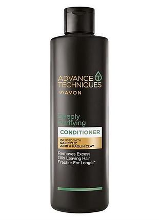 Бальзам-кондиціонер для волосся «глибоке очищення» avon advance techniques 250 мл