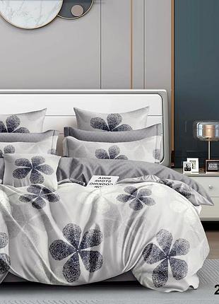 Постельное белье ночные цветы, ранфорс, полуторный комплект