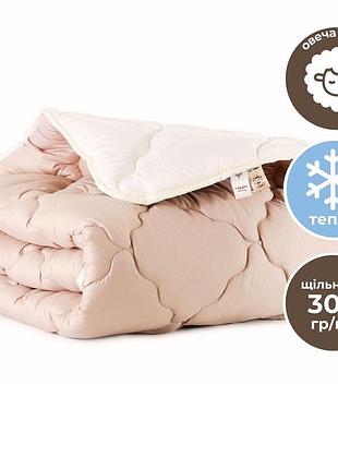 Одеяло woolly шерстяное ideia зимнее 140х210 см, шерсть, теплое одеяло, натуральное, овечья шерсть