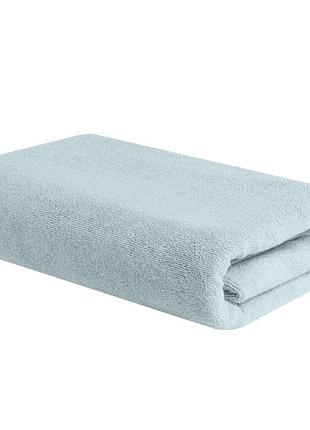 Полотенце махровое сауна 100х150 нежность ideia пл 500 гр/м2 хлопок мята, натуральное хлопковое, для тела