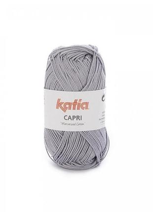 Пряжа katia capri 100% хлопок