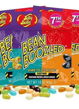 Цукерки jelly belly bean boozled 3 пачки collection 7-е видання 45 г