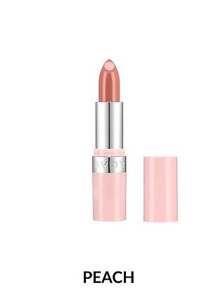 Avon глянцева губна помада з гіалуроновою кислотою «супер зволоження» ( персикова / peach), 3.6 г
