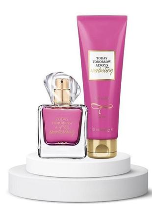 Avon парфумно - косметичний набір тта everlasting. 50 мл + 125 мл
