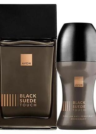 Avon black suede touch набір з 2-х одиниць