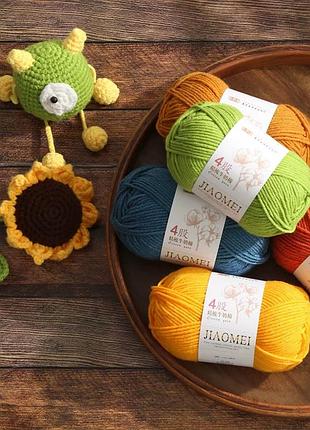 Пряжа zeeman royal 119(100% акрил). нитки для вязания. акрил 100%