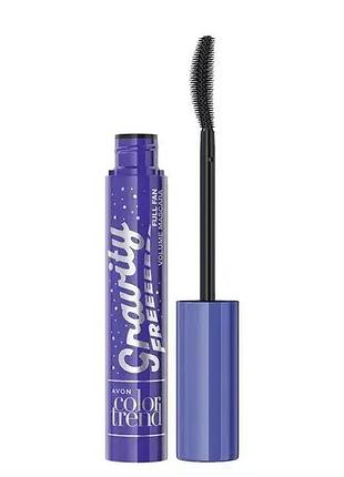 Avon об'ємна туш для вій «невагомість» avon color trend (7 мл) ""чорна"