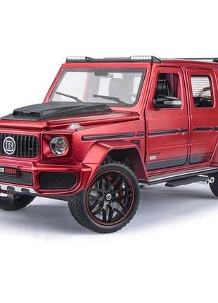 Металлическая модель mercedes-benz g-класса (g-wagen, гелендевеген) 1/32 g700 красный