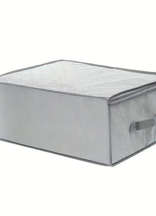 Органайзер для вещей roomybox 50х35х20 серый 38951016 l