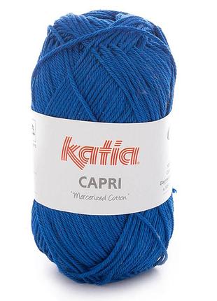 Пряжа katia capri 100% хлопок