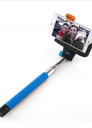 Палка для селфи bluetooth z07-7 синий