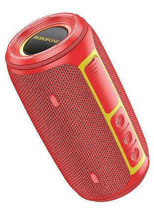 Bluetooth колонка borofone br38 free-flowing sports red