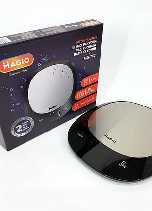 Весы кухонные magio mg-780 водонепроницаемые, кухонные весы для кондитера, кухонные весы мини