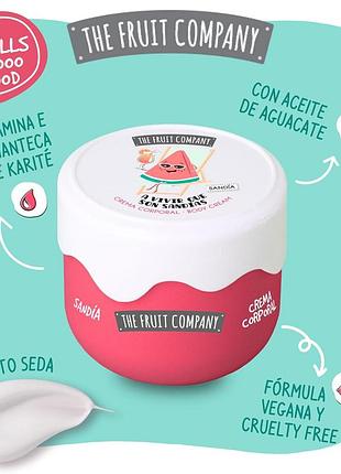 Крем для тела the fruit company sandia body cream арбуз 200 мл испания