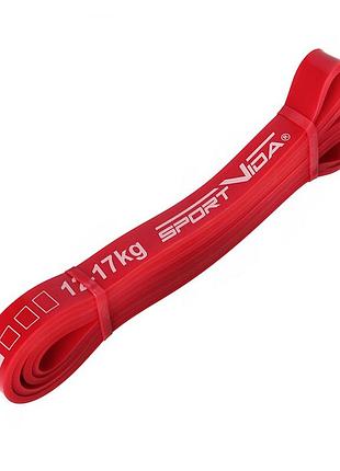 Эспандер-петля sportvida power band 20 мм 12-17 кг (резина для фитнеса и спорта) sv-hk0190