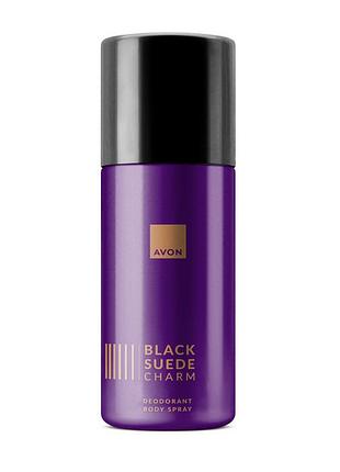 Дезодорант-спрей для тіла black suede charm