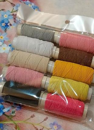 Нитка гумка асорті