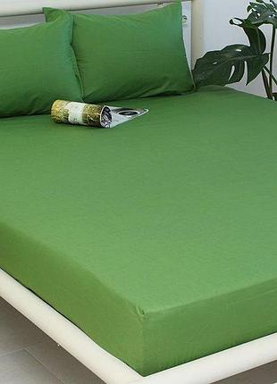 Простирадло на резинці 180х200х20 ранфорс тм tag cactus