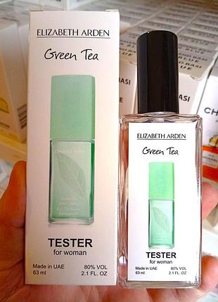 Elizabeth arden green tea tester 63 ml , элизабет арден грин ти женский парфюм
