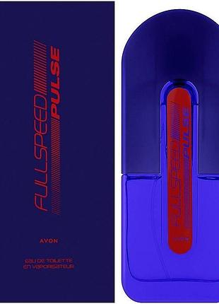 Туалетна вода full speed pulse для нього, avon, 75 мл