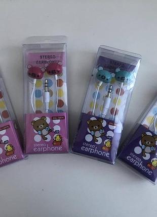 Навушники в коробочці дитячі бірюзовий