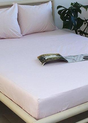Простынь на резинке 180х200х20 ранфорс тм tag см delicacy
