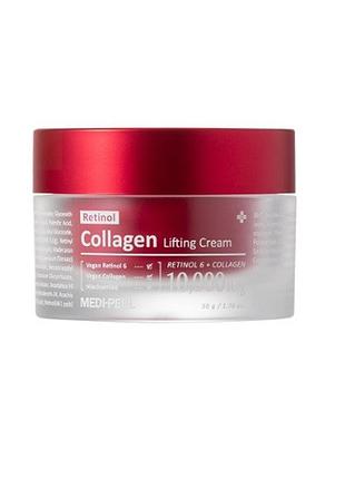 Розгладжуючий ліфтинг-крем для обличчя з ретинолом та колагеном medi-peel retinol collagen lifting cream 50 g
