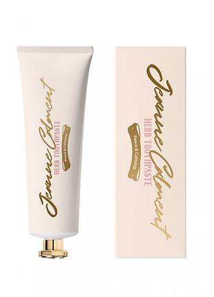 Зубная паста на растительных экстрактах для чувствит зубов jeanne calment herb toothpaste peace & calming 80 г