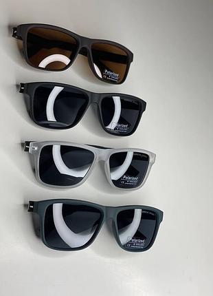 Мужские солнцезащитные очки porsche с гибкими заушниками поляризованные порше полароид polarized водительские