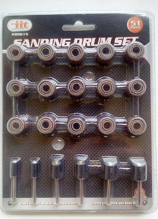 Набор шлифовальных трубок 51 шт