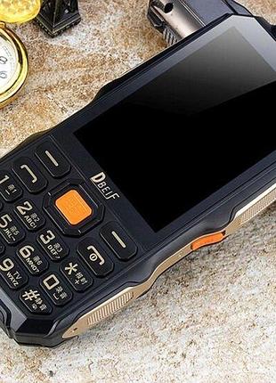 Телефон dbeif d2017, акумулятор 18800 mah, power bank, тв, ліхтарик, гучний динамік