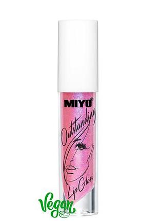 Блеск для губ "outstanding lip gloss" miyo 4 мл 29 juicy kiss