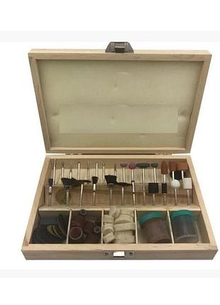 Набор корщеток- шарошек в чемодане 100 шт