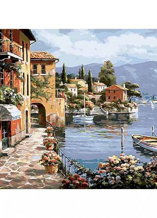 Картина за номерами білосніжка «ятирічне містечко» 362-cg