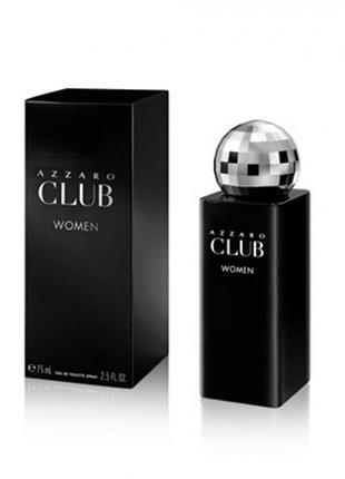 Туалетная вода azzaro club women 100мл (лицензия)